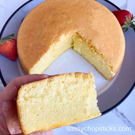 Almond Sponge Cake with Chocolate Mousse - Gretchen's Vegan Bakery
