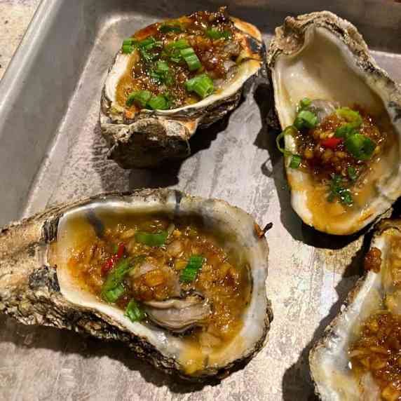 grilled oyster