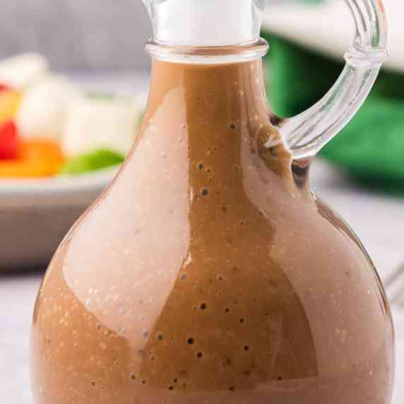 Balsamic vinaigrette adds incredible depth and robust flavor to whatever vehicle you decide to coupl