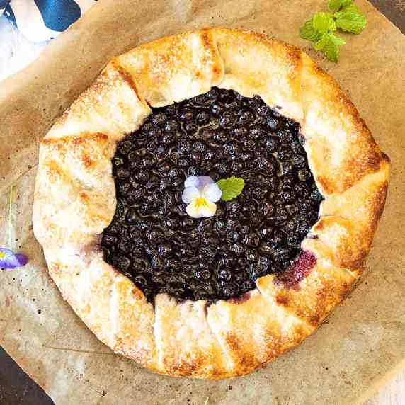 Blueberry Galette 