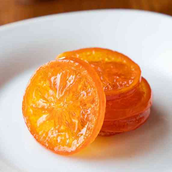 Candieed orange slices