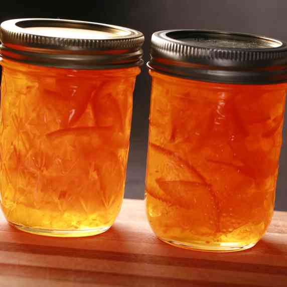 2 jars of clemetine marmalade.