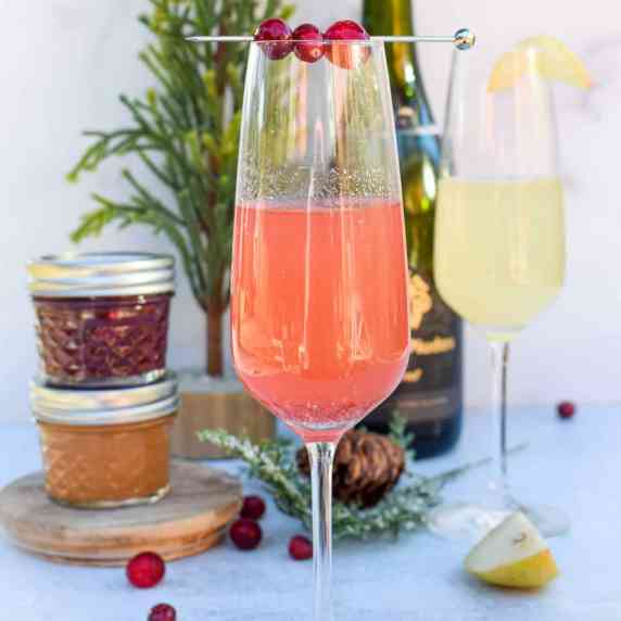 Sparkling Cranberry Mocktail Recipe - Resplendent Kitchen