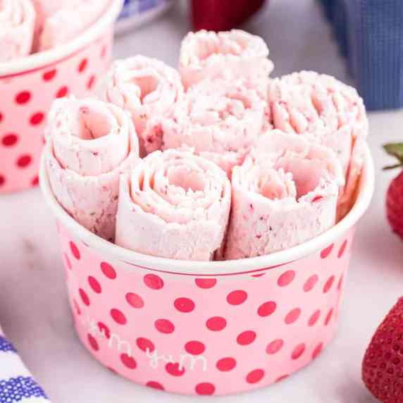 Ice Cream Rolls Recipe  How to Make Ice Cream Rolls