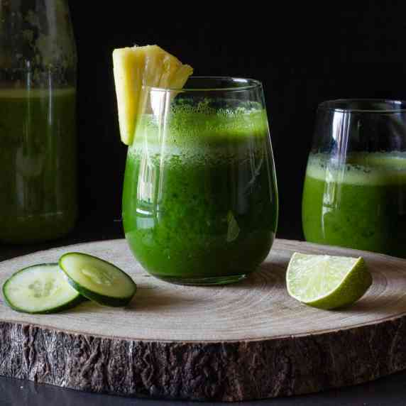 Pineapple Cucumber Juice