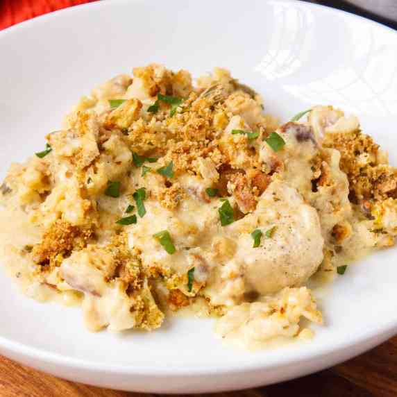 Instant Pot Chicken Casserole with Stuffing