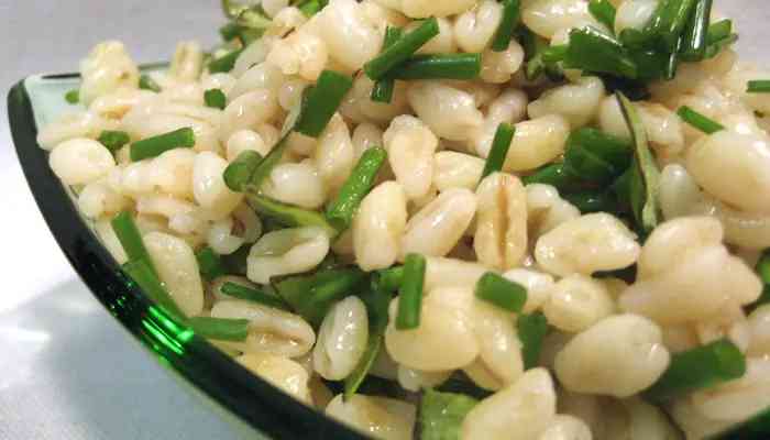 Barley with Chives