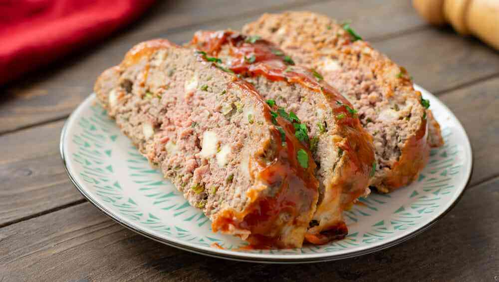 Meatloaf with ricotta cheese