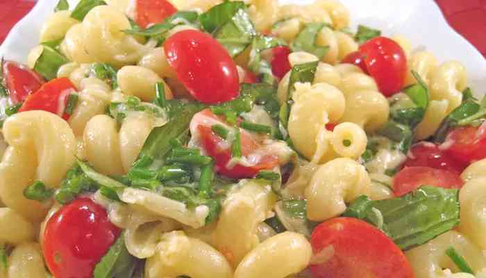 Pasta with Cherry Tomatoes & Herbs