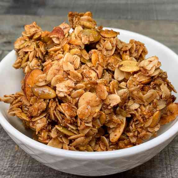 bowl of granola