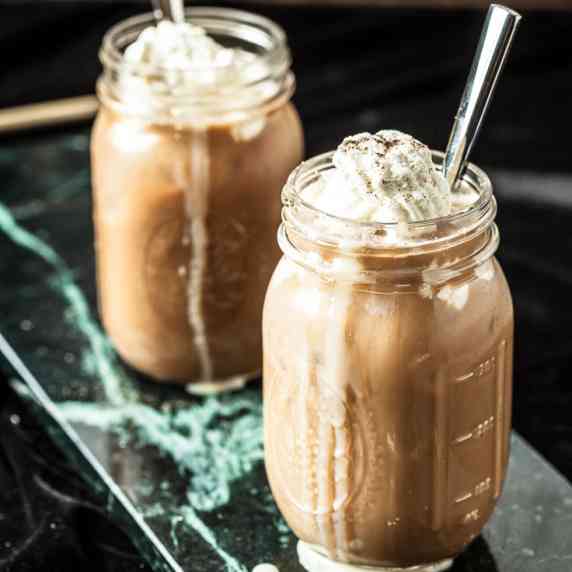 Iced Coffee With Ice Cream - fleurfoodie