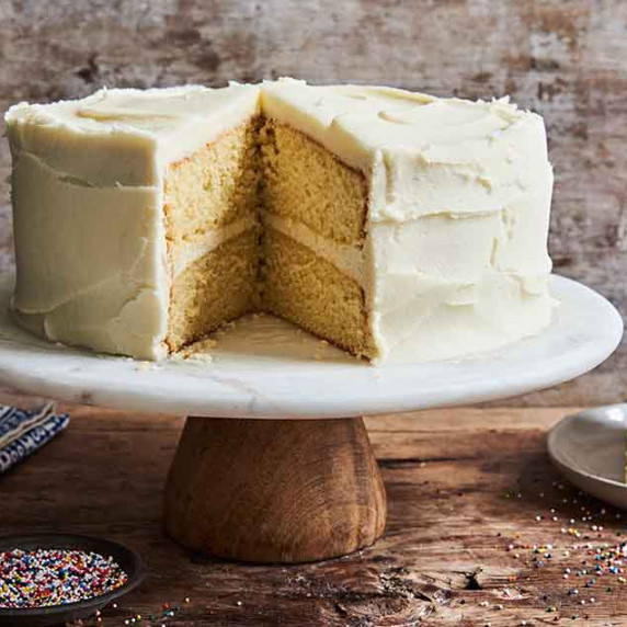 Golden Vanilla Cake