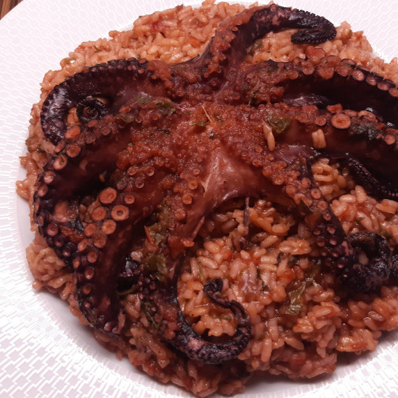 Octopus Risotto