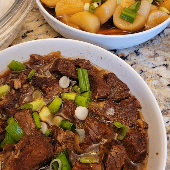 Instant Pot Beef & Daikon Stew Cantonese-Inspired 