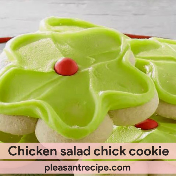 Chicken Salad Chick Cookie