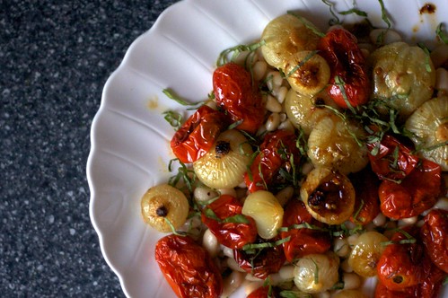 Roasted Tomatoes and Cipollini