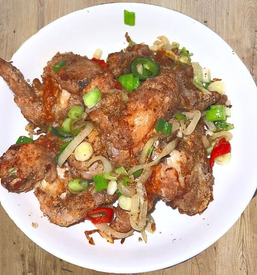 Garlick Bites | Salt & Pepper Chicken Wings