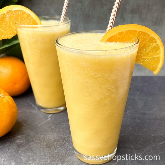 orange juice smoothie