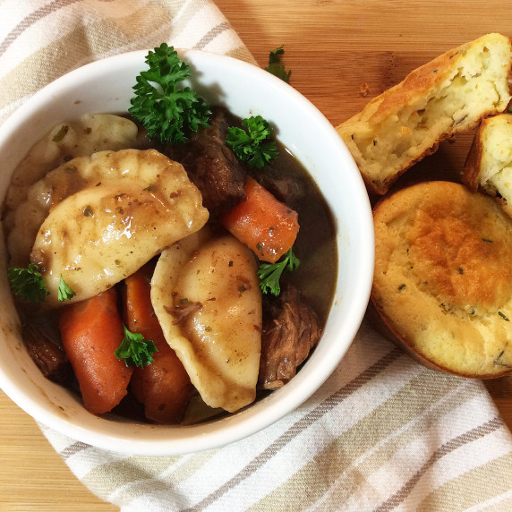 Beef Stew Perogies