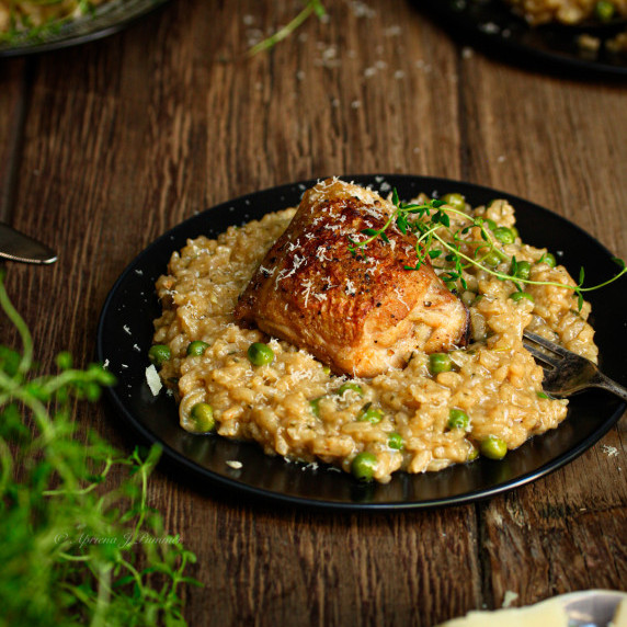 Chicken and Pea Risotto