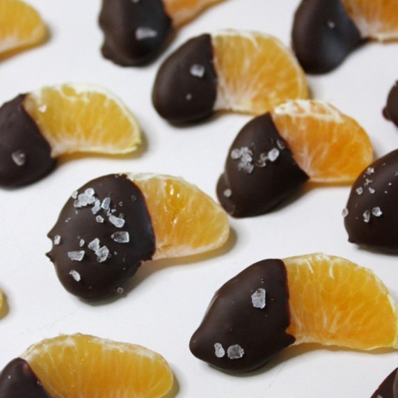 Chocolate Dipped Mandarins