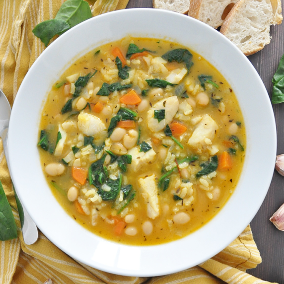 COZY Mediterranean Fish Soup