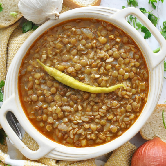 Spanish Poor Man’s Lentil Stew