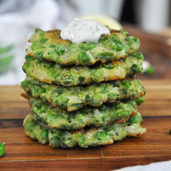 CRISPY Spanish Pea Fritters