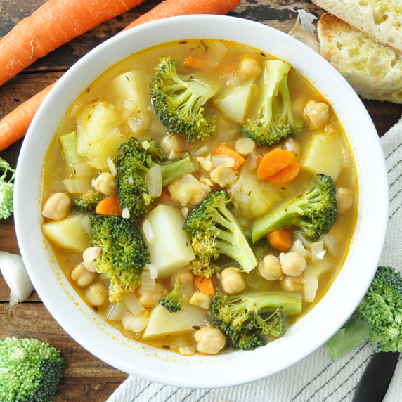 My Mother’s Potato and Broccoli Soup