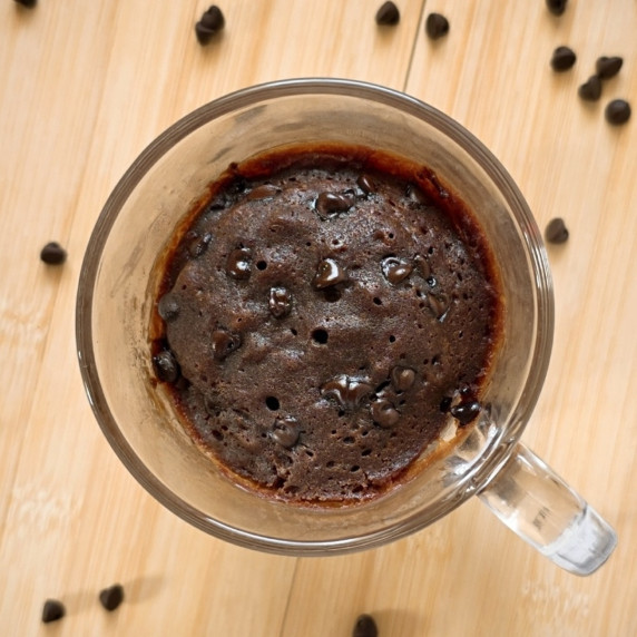 Single Serving Brownie in a Mug.