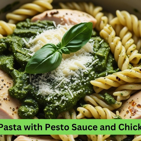 Fusilli Pasta with Pesto Sauce