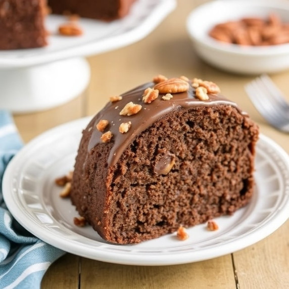 German chocolate pecan pound cake recipe