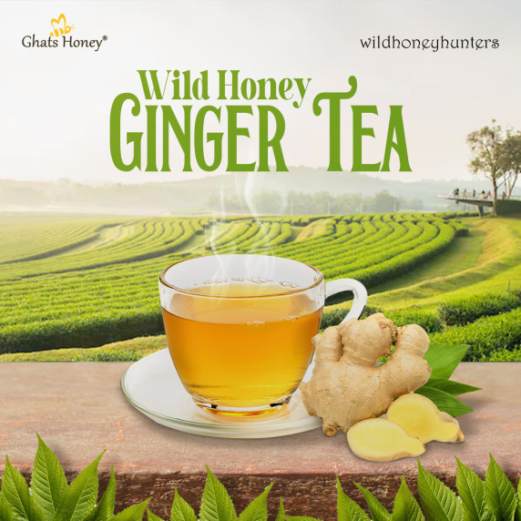 Wild Honey Ginger Tea from Wild Honey Hunters