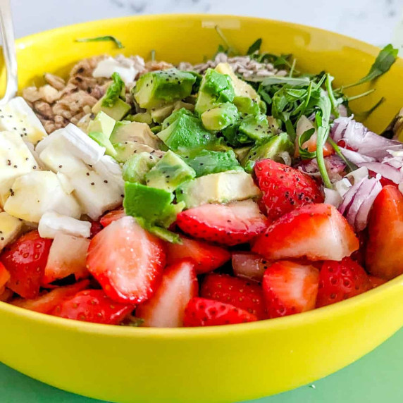 Goat Cheese Strawberry Salad