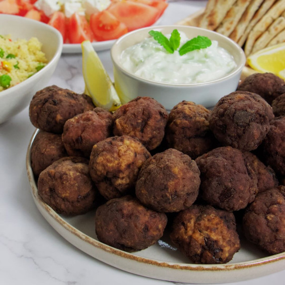 Greek Fried Meatballs (Keftedakia)