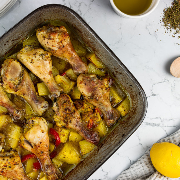 Roasted Lemon Chicken with Potatoes