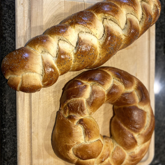 Challah is an enriched yeast bread that is very straightforward to make.