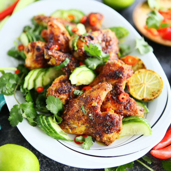 Balinese Roasted Chicken Wings
