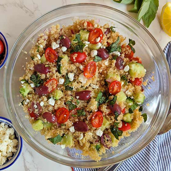 Greek Quinoa Salad
