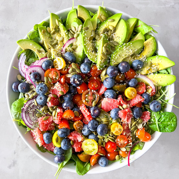 Arugula and Spinach Salad