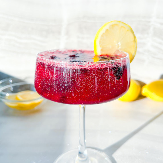 Easy Blackberry Lemon Mocktail