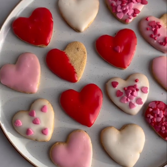 Iced Shortbread Cookies