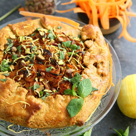 Ras El Hanout Carrot Galette