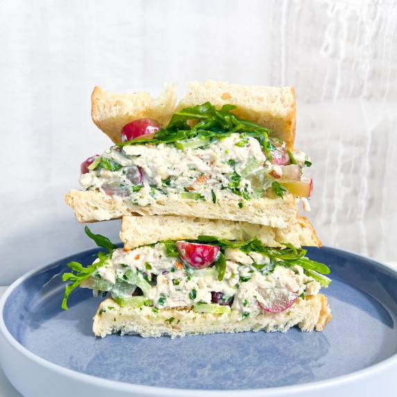 Chicken Salad with Grapes and Almonds