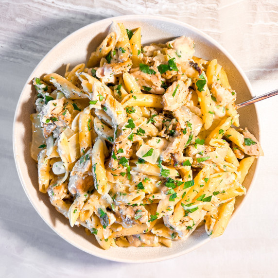 Chicken Garlic Parmesan Pasta