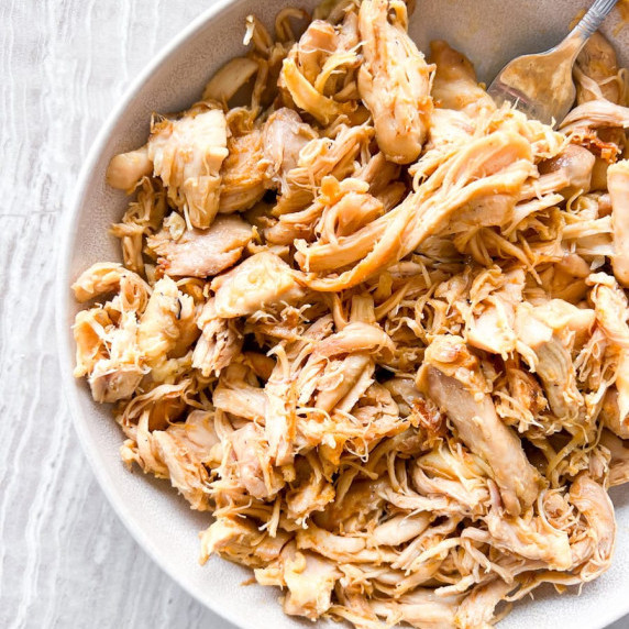 Dutch oven shredded chicken