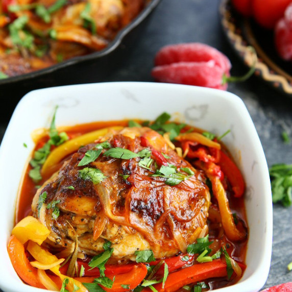 Poul Nan Sos - Haitian Chicken Stew