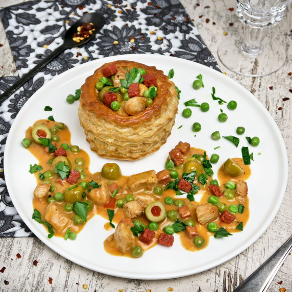 Turkey vol-au-vent