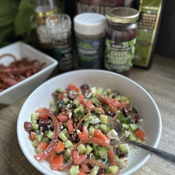 Vegan Greek Salad