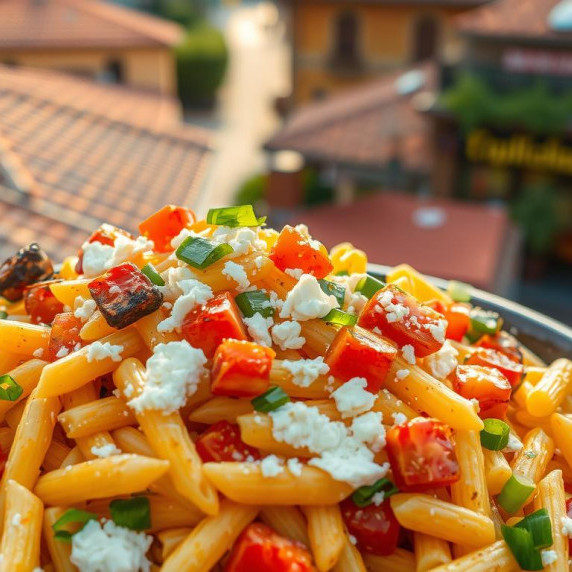Mexican street corn pasta salad